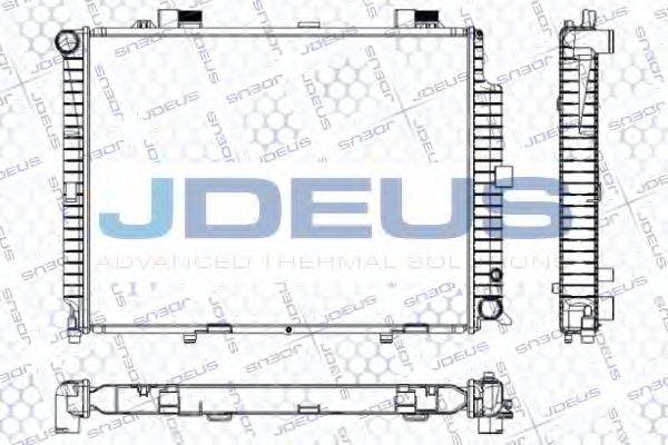 JDEUS RA0170630 Радіатор, охолодження двигуна