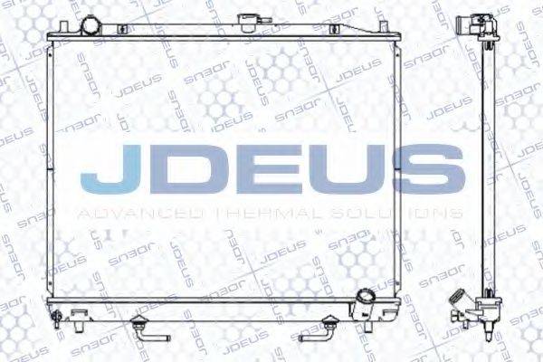 JDEUS 018M42 Радіатор, охолодження двигуна