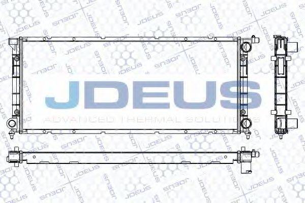 JDEUS RA0300301 Радіатор, охолодження двигуна