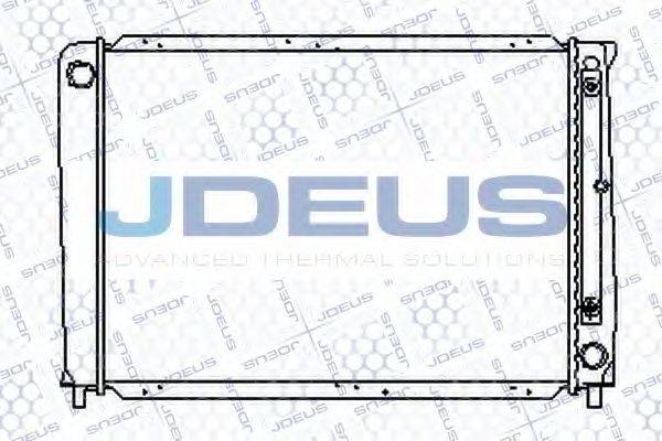 JDEUS RA0310290 Радіатор, охолодження двигуна