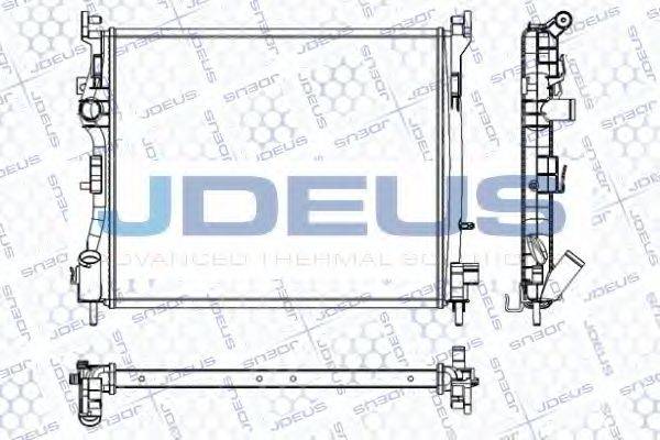 JDEUS RA0230840 Радіатор, охолодження двигуна