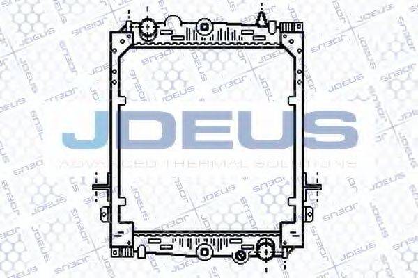 JDEUS 108M04 Радіатор, охолодження двигуна