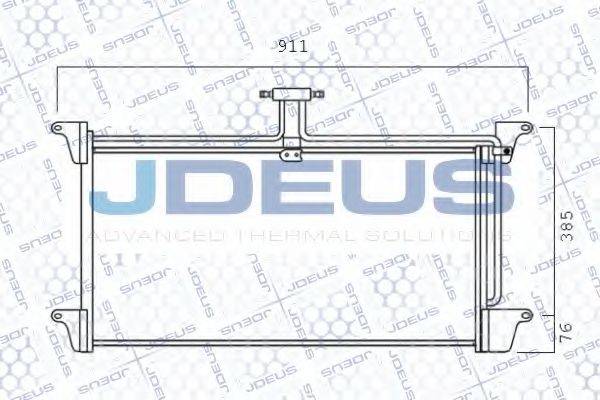 JDEUS 741M04 Конденсатор, кондиціонер