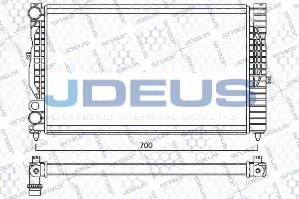 JDEUS 001M20 Радіатор, охолодження двигуна