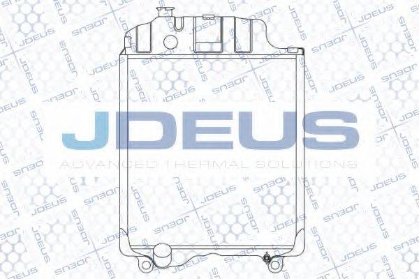 JDEUS 099M02 Радіатор, охолодження двигуна