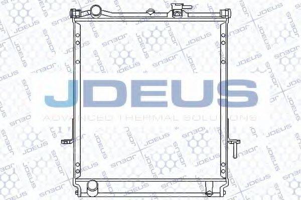 JDEUS 004M08 Радіатор, охолодження двигуна