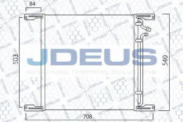 JDEUS 708M02 Конденсатор, кондиціонер