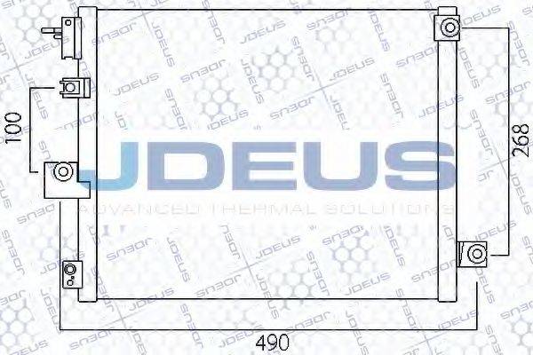 JDEUS 754M40 Конденсатор, кондиціонер