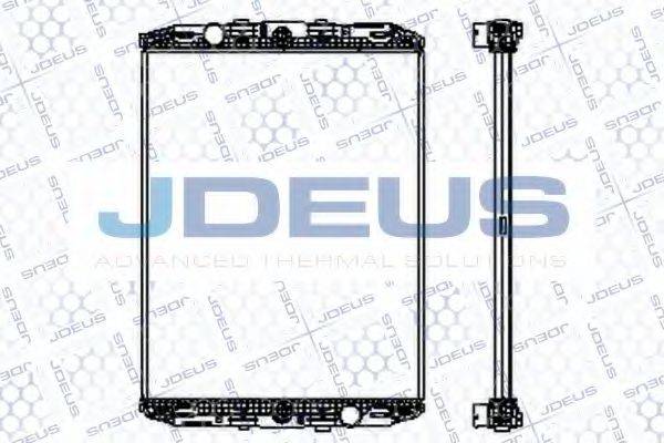 JDEUS 108M02B Радіатор, охолодження двигуна