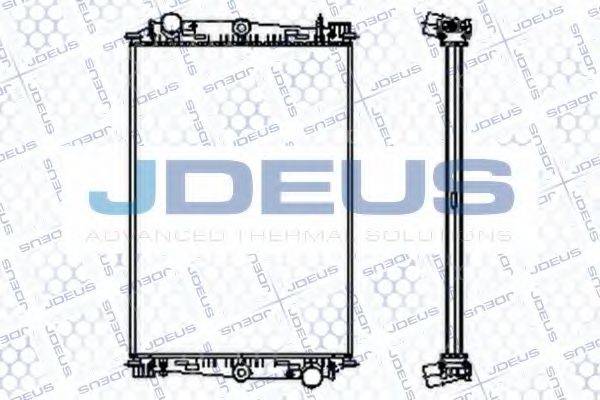 JDEUS 108M03B Радіатор, охолодження двигуна