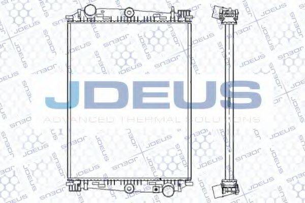 JDEUS 108M04B Радіатор, охолодження двигуна