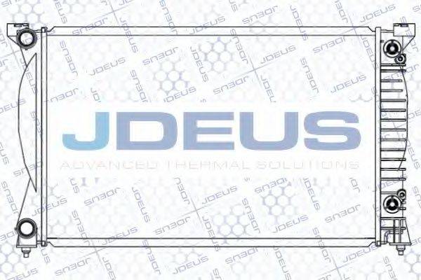 JDEUS 001M27 Радіатор, охолодження двигуна