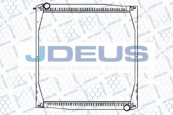 JDEUS 141M04A Радіатор, охолодження двигуна