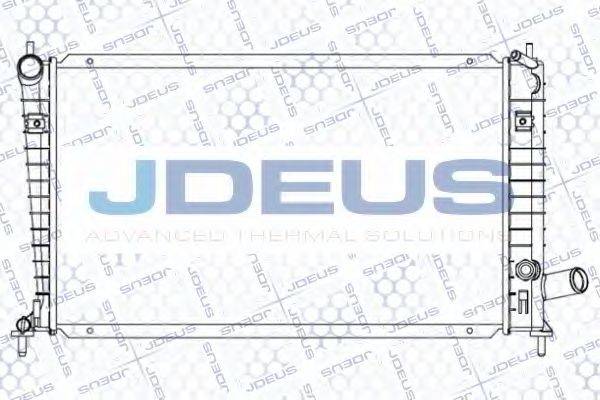 JDEUS 024M01 Радіатор, охолодження двигуна