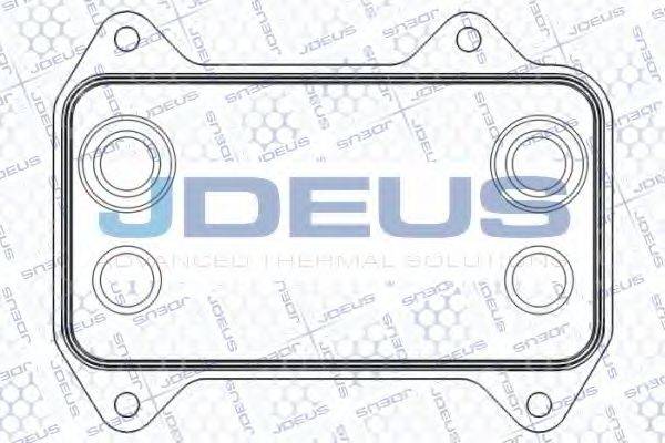 JDEUS 408M01A масляний радіатор, моторне масло