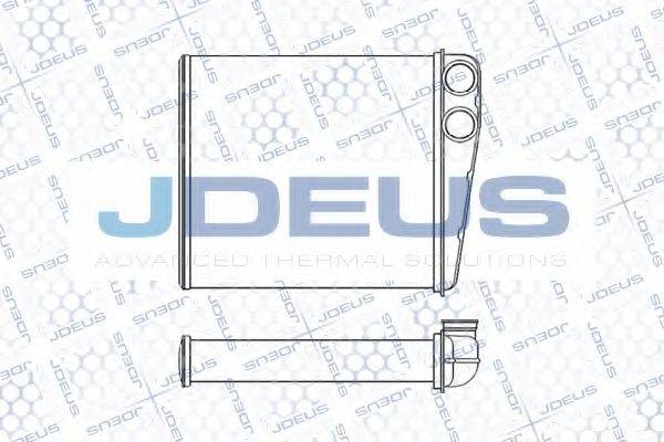 JDEUS 270M04 Теплообмінник, опалення салону