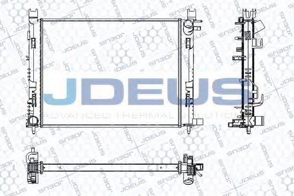 JDEUS RA0231100 Радіатор, охолодження двигуна