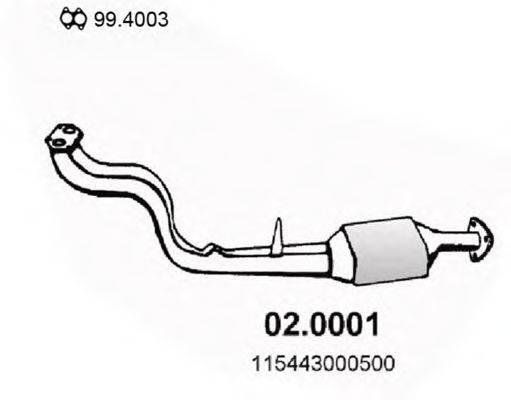 ASSO 020001 Каталізатор