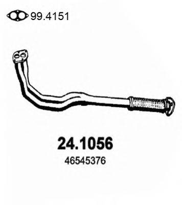 ASSO 241056 Труба вихлопного газу