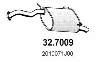 ASSO 327009 Глушник вихлопних газів кінцевий