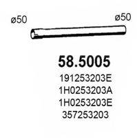 ASSO 585005 Труба вихлопного газу