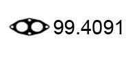 ASSO 994091 Прокладка, труба вихлопного газу