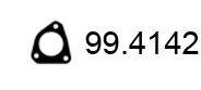 ASSO 994142 Прокладка, труба вихлопного газу
