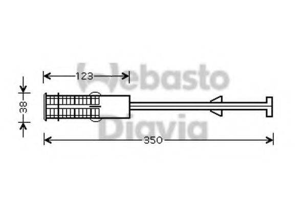 WEBASTO 82D0175362A Осушувач, кондиціонер