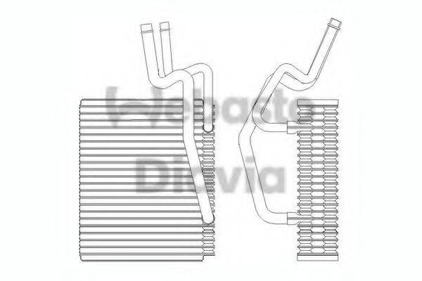 WEBASTO 82D0525204A Випарник, кондиціонер