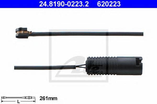 ATE 24819002232 Сигналізатор, знос гальмівних колодок