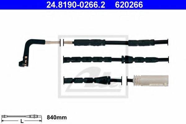 ATE 24819002662 Сигналізатор, знос гальмівних колодок