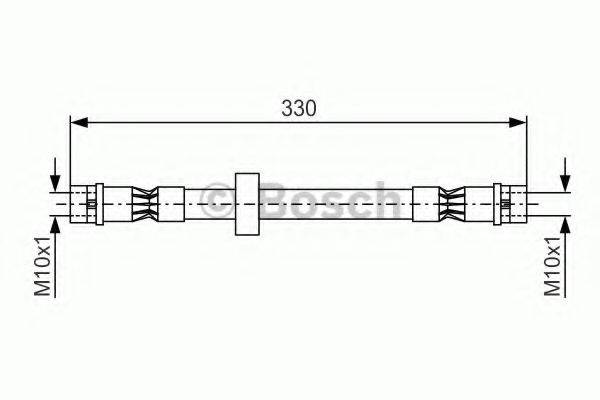 BOSCH 1987476410 Гальмівний шланг