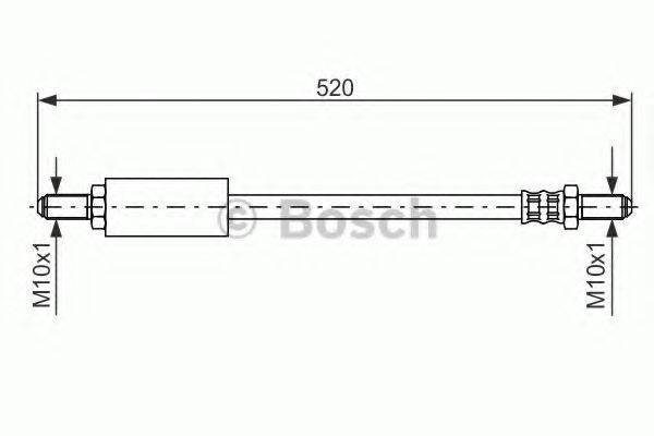 BOSCH 1987476471 Гальмівний шланг