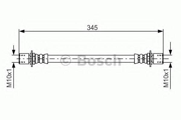 BOSCH 1987476497 Гальмівний шланг