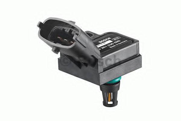 BOSCH 0261230090 Датчик тиск наддуву; Датчик, температура повітря, що впускається; Датчик тиск наддуву; Датчик, тиск у впускному газопроводі