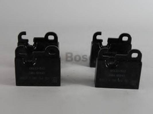 BOSCH 0986464361 Комплект гальмівних колодок, дискове гальмо