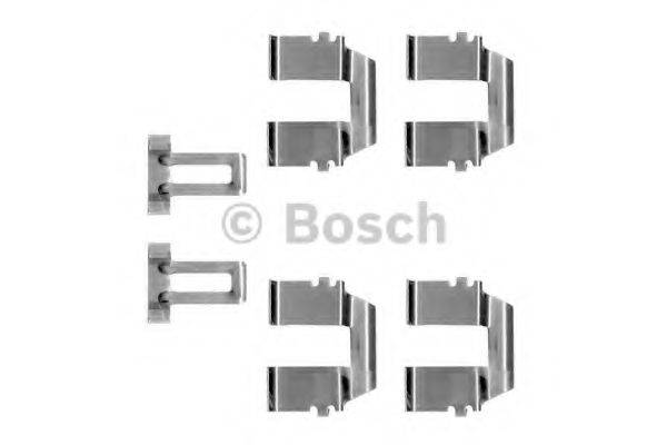 BOSCH 1987474264 Комплектуючі, колодки дискового гальма