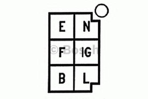 BOSCH 0986190024 Регулятор генератора