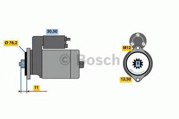 BOSCH 0986024110 Стартер