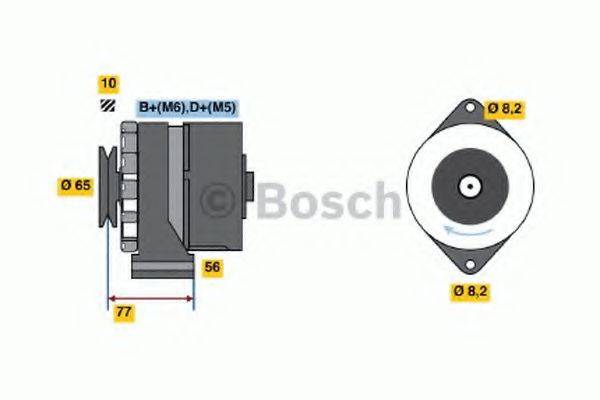 BOSCH 0986034650 Генератор