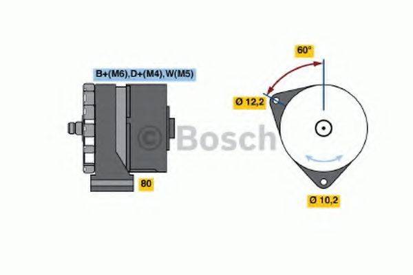 BOSCH 0120488271 Генератор