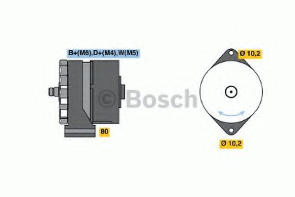 BOSCH 0986032720 Генератор