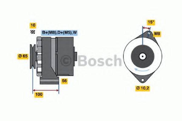 BOSCH 0986036790 Генератор