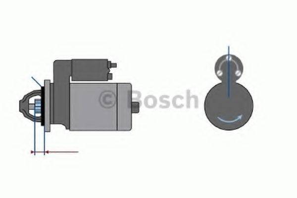 BOSCH 9000143204 Стартер