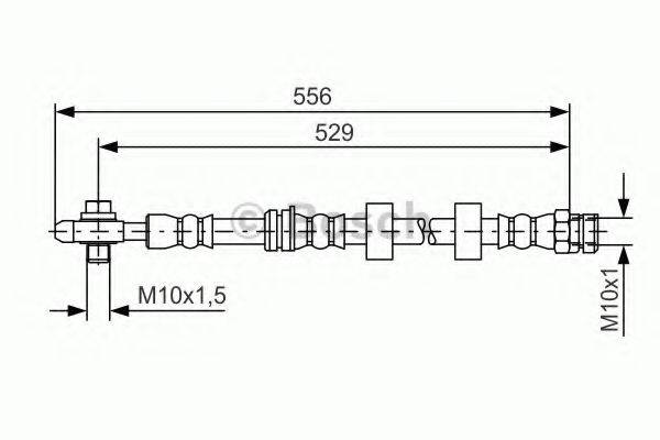 BOSCH 1987481375 Гальмівний шланг