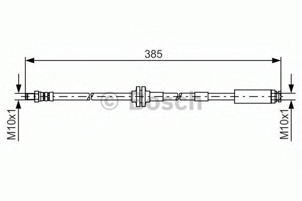 BOSCH 1987481418 Гальмівний шланг