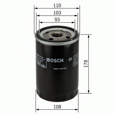 BOSCH 0451301207 Масляний фільтр