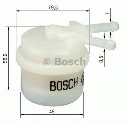 BOSCH 0986450039 Паливний фільтр