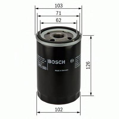 BOSCH 0986452066 Масляний фільтр