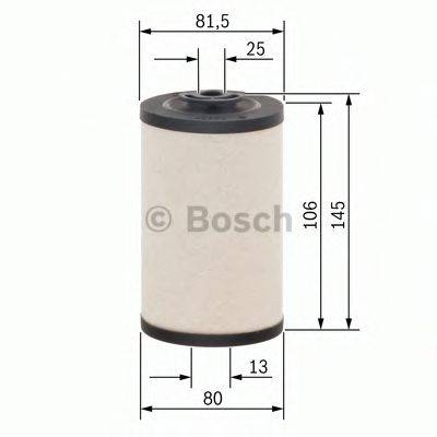 BOSCH 1457431326 Паливний фільтр